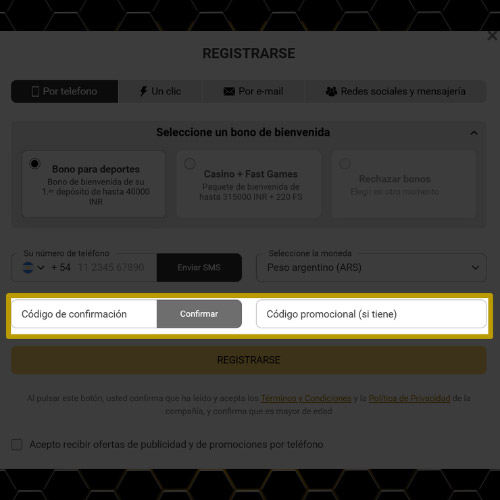 Elige tu bono de bienvenida de Melbet deseado